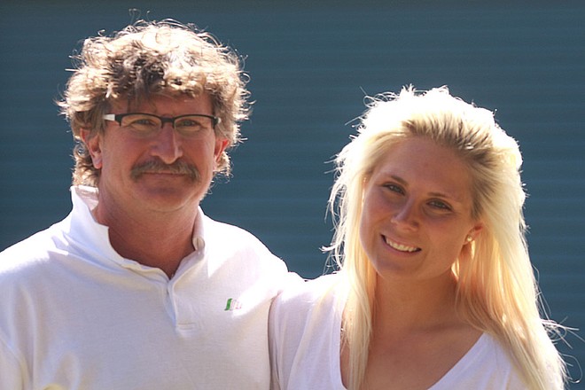 Alex & Adam South &copy; Frank Quealey /Australian 18 Footers League http://www.18footers.com.au